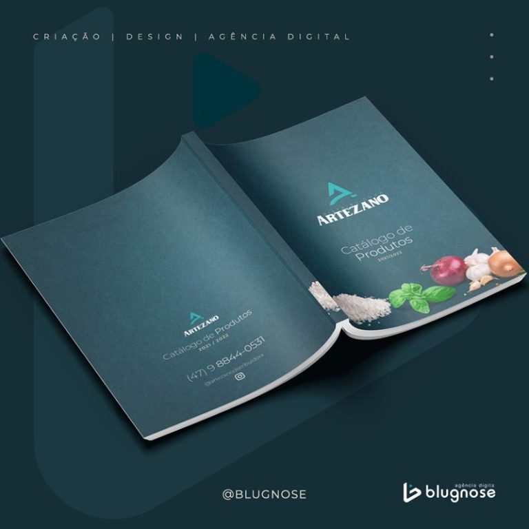 Criação de Catálogo de Produtos Digitais PDF