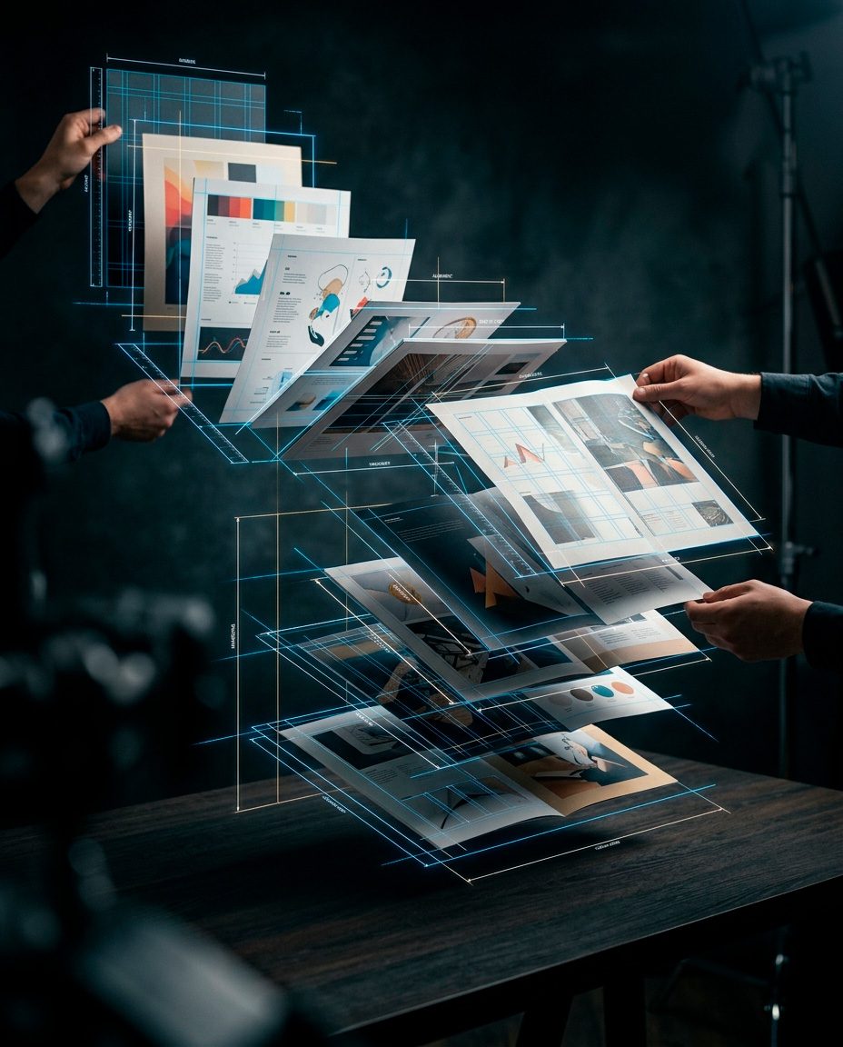 Catálogo de alta qualidade com foco em apresentação visual - Criação de Catálogo Profissional para Empresas