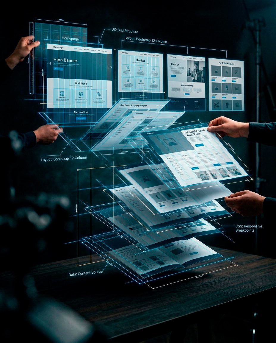 criação de site para empresa com foco em conversão