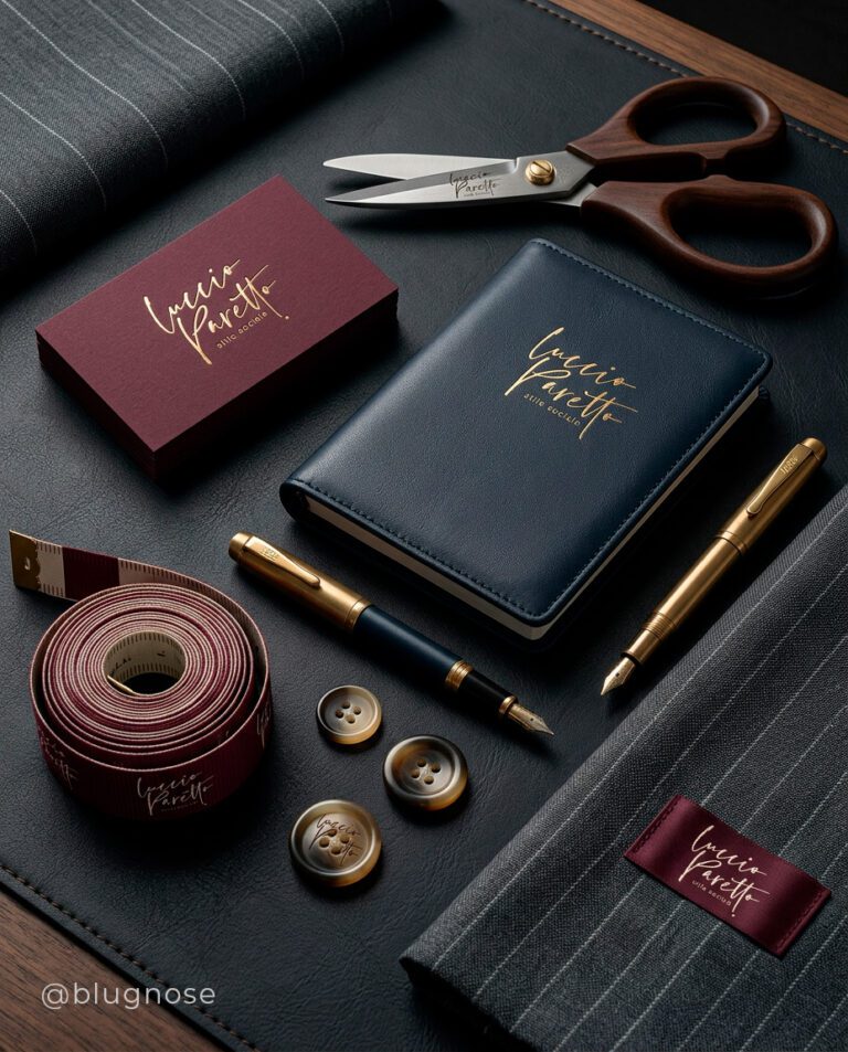 identidade visual moderna e organizada