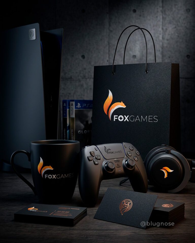 design de marca com aplicação prática