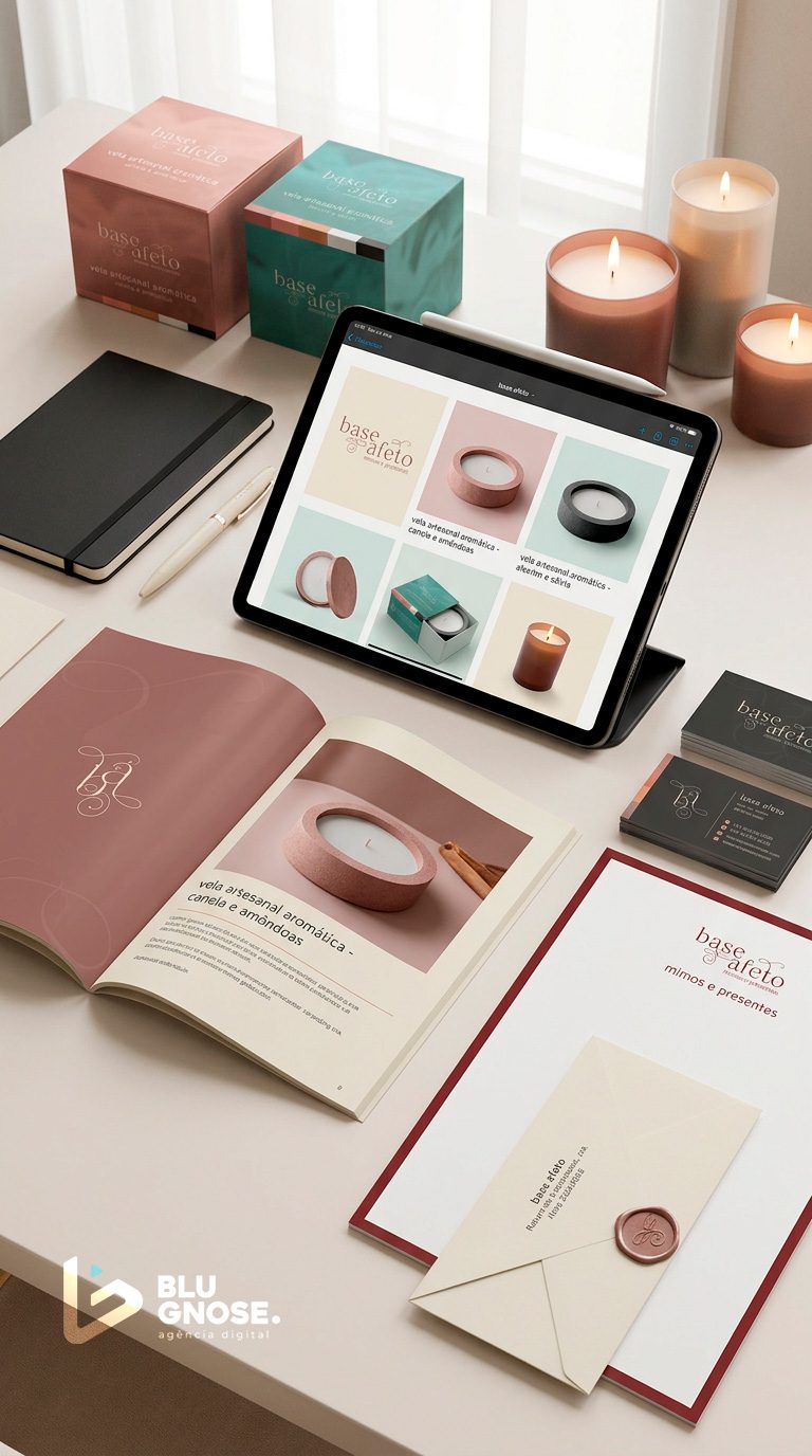 catálogo profissional para apresentação de produtos