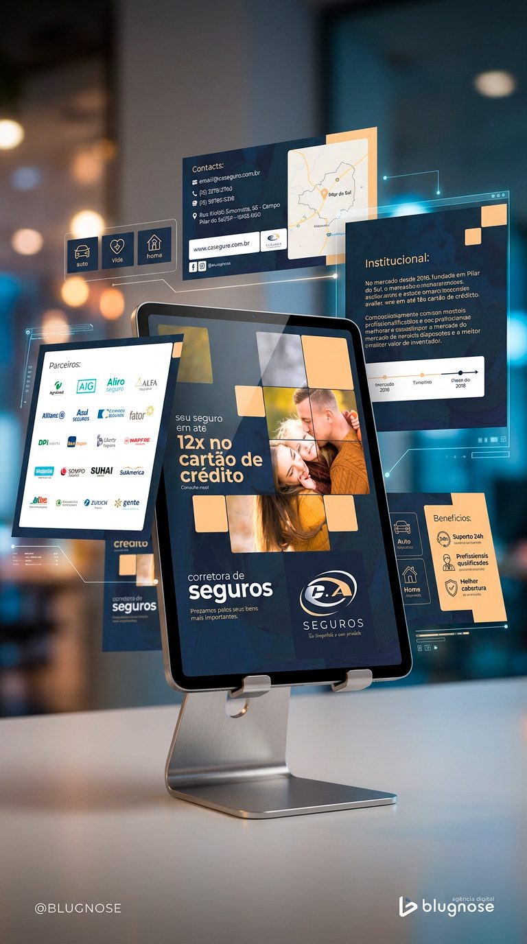 Apresentação profissional desenvolvida para equipes de vendas