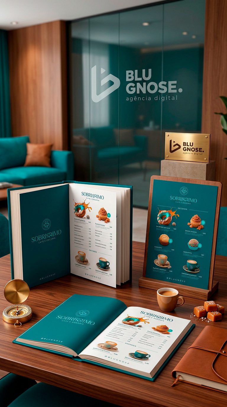 Banner e material para ponto de venda com design estratégico