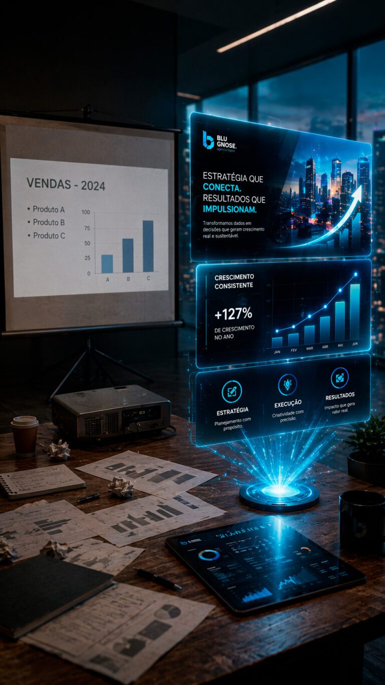 Slides profissionais criados para treinamento e capacitação corporativa