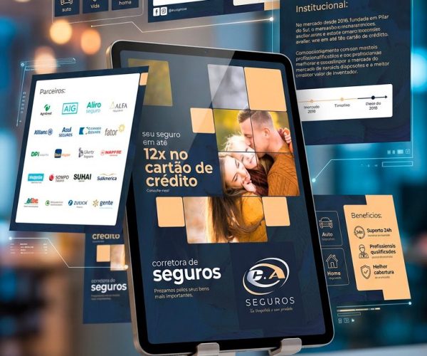 Apresentação profissional desenvolvida para equipes de vendas